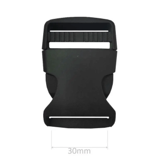 Пряжка фастекс 30 мм чорний фото