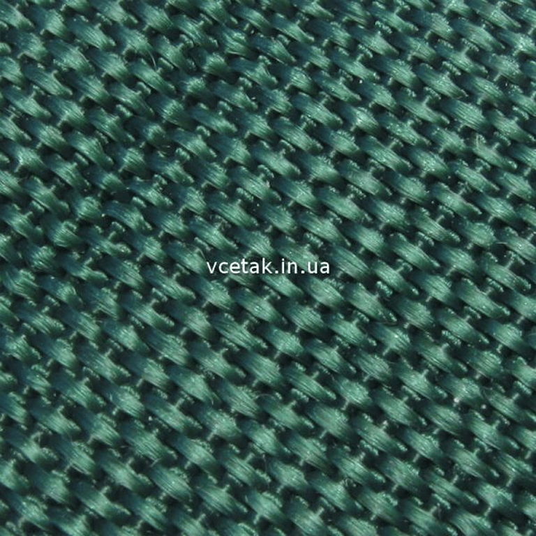 Стрічка ремінна галантерейна зеленого кольору Зелена стропа сумочна фото