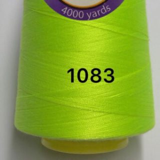 Нитки для шиття салат №1083 поліестер 40/2 фото