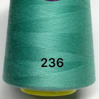 Нитки поліестер 40/2 кольору морська хвиля фото