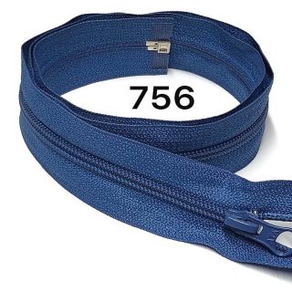 Молнія спіраль тип 5 колір синій фото