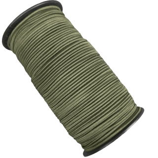 Гумовий шнур 2.5 мм колір хакі фото