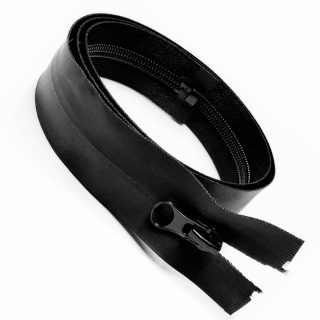 Молнія водовідштовхувальна тип7 чорна фото