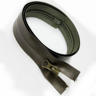 Молнія водовідштовхувальна хакі фото