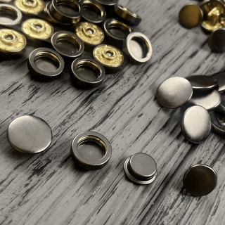 Нержавіюча кнорка Каппа тип 501 темний нікель фото